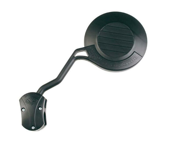 V Parts gauche pliage miroir adaptable universel - Enduro noir et quad (1pc) E715