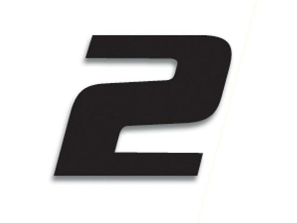 Blackbird Race numéro 2 20x25cm noir 5049/20/2