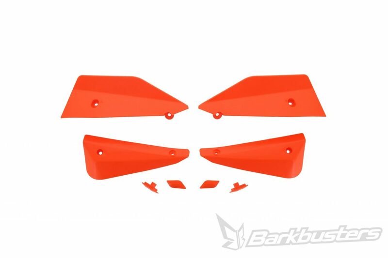 BARKBUSTERS Sabre Deflector Set - Orange B-084-OR