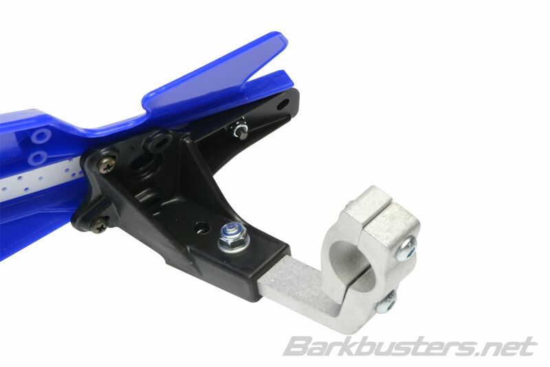 Barkbusters VPS MX Hand Guard Set Universal Mount White VPS-007-01-WH