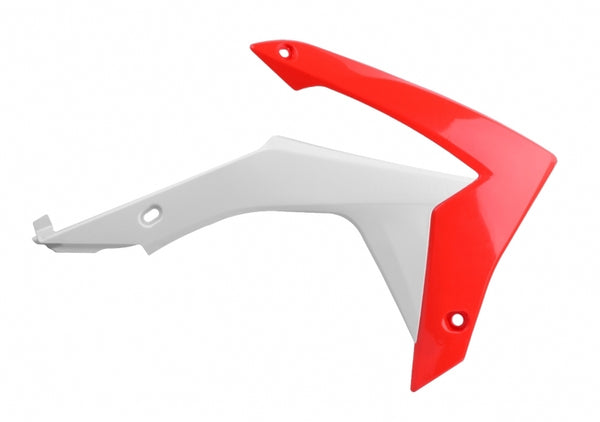 Couvre le radiateur de police de la police Couleur OEM rouge / blanc Honda CRF250R / CRF450R 84171001