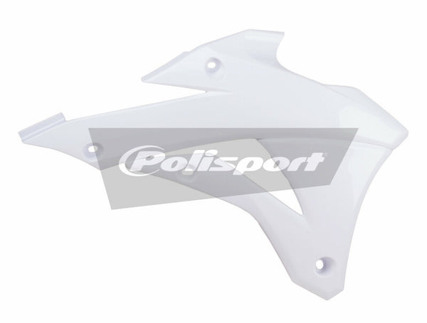 Le radiateur des portes policières couvre le kawasaki blanc KX85 / KX100 84173002