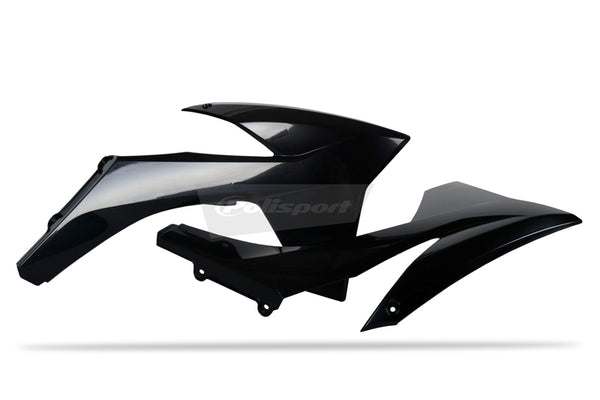 Le radiateur des portes policières couvre Black KTM 8417400003