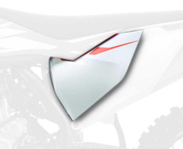 Police Port Air Box Covers White KTM SX85 84215001