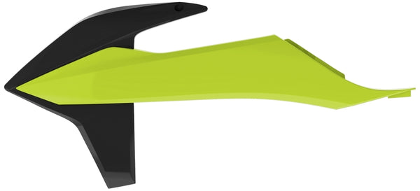 Les portes policières couvrent le radiateur noir / néon jaune KTM SX / SX-F 8422100005