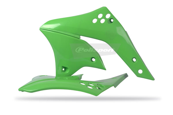 Radiateur de la porte de la police couvre Green Kawasaki KX250F 8426200006