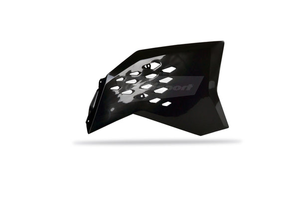 Le radiateur des portes policières couvre Black KTM 84282001