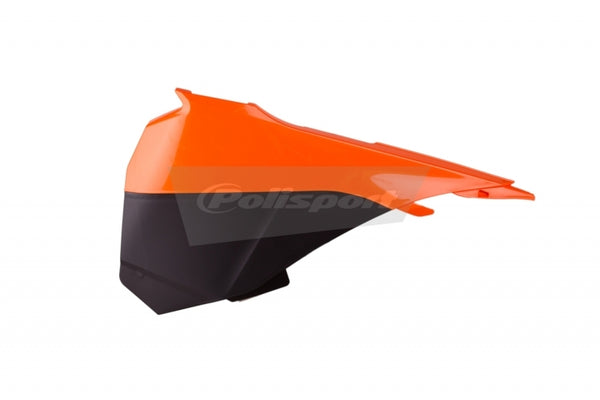 Couvre la boîte à air du port de police OEM Couleur (13-14) Orange / Black KTM SX85 84532001