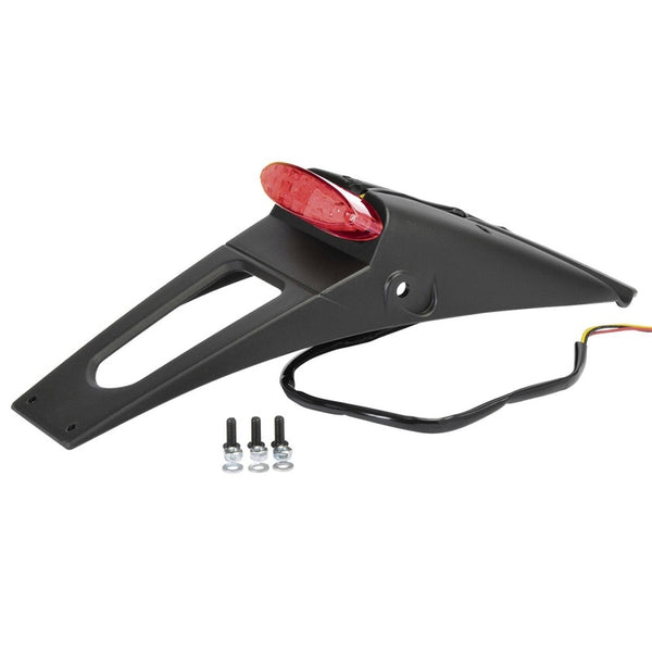 Port de police RSP LED 2.0 Light Tail Black avec lumière et plaque d'immatriculation Lumière 8565900009