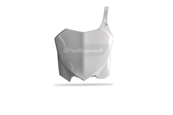 Poste de police Plaque d'immatriculation blanc Honda CRF250R / CRF450R 86567001