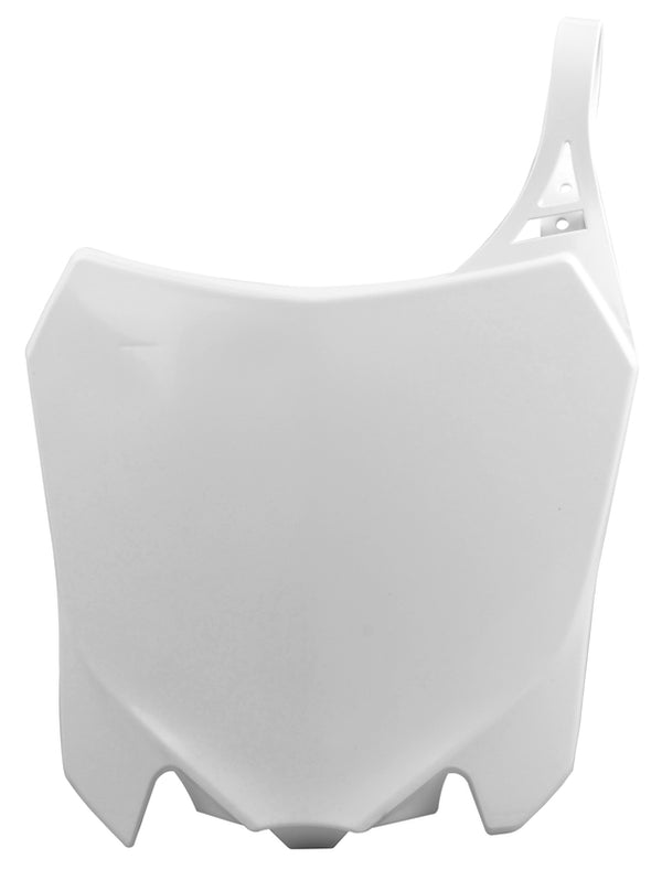 Plaque de police avant plaque d'immatriculation blanche Honda CRF250R / CRF450R 8659400002