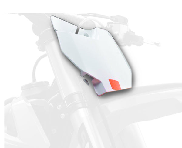 PORT PORT PLAQUE D'INSTRATION BLANC KTM SX85 8666200001