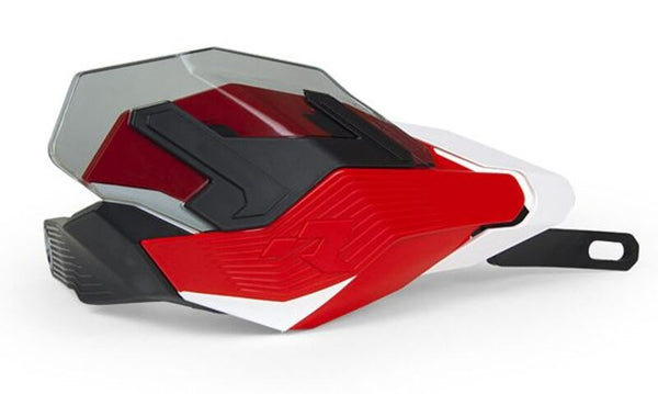 Racetech Hp3 Adventure Hand Guards Red / White R-hp3Advrsbn0
