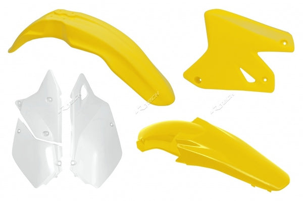 Kit en plastique Racetech Couleur OEM Jaune / Blanc Suzuki DR-Z400 R-Kitdrz-OEM-411