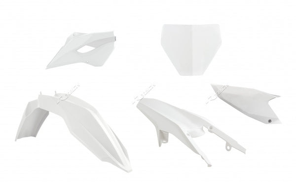 Kit en plastique Racetech OEM Couleur blanche Husqvarna TC85 R-Kitsq-OEM-509
