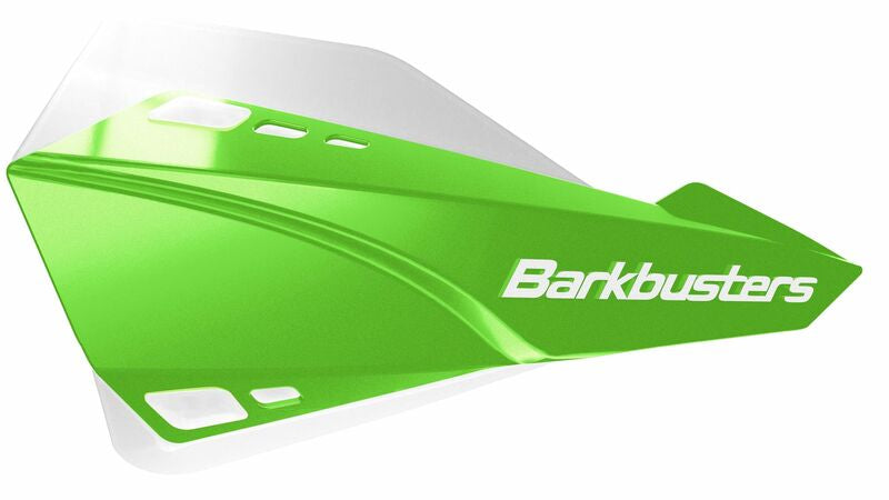 Barkbusters Sabre Hand Guard Set Universal Mount Green / White SAB-1GR-00 WH