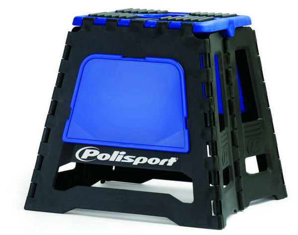 Police Port Foldable Bike Stand Blue/Black 89815003