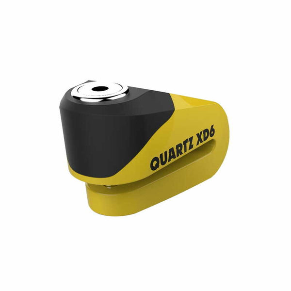 Oxford Quartz XD6 Disc Brake Lock - Ø6 mm jaune / noir