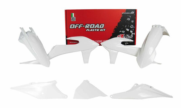 Kit en plastique Racetech White KTM exc r-kittm-bn0-420