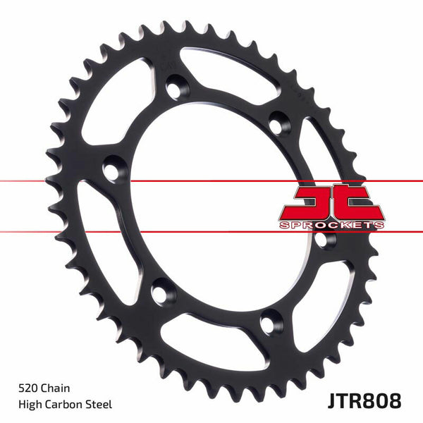 JT Sprock's Steel Standard arrière Sprock 808 - 520 JTR808.47SC