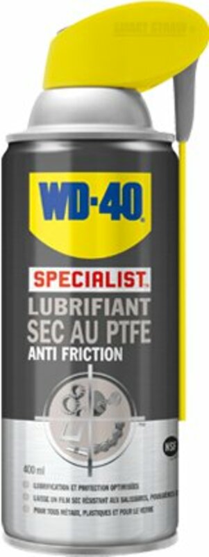 WD-40 Specialist® Anti-Friction Dry PTFE LUBRICANT-SAPRAY 400ML 33394