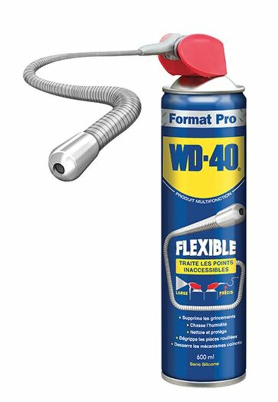 WD-40 Système de paille flexible Multi-Use Spray 600ml 33448