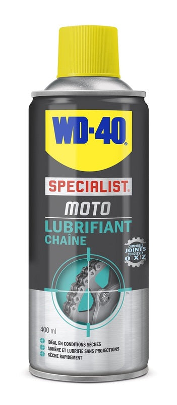 WD -40 Spécialist® Motorbike Dry Conditions SCH LUBE - SPALL 400ML 33786