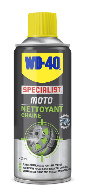 WD -40 Specialist® Motorbike Chain Chainer - Spray 400ML 33798
