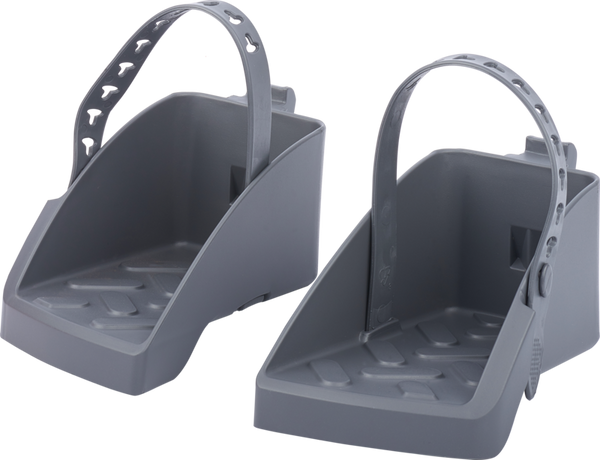 Police Port Footrests + Straps Dark Gray Guppy Maxi 86401003