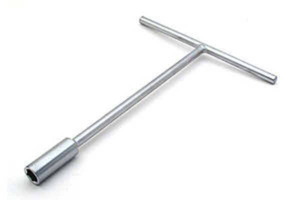 Bihr T-Handle Socket Key 11mm Satin Chromel35-229