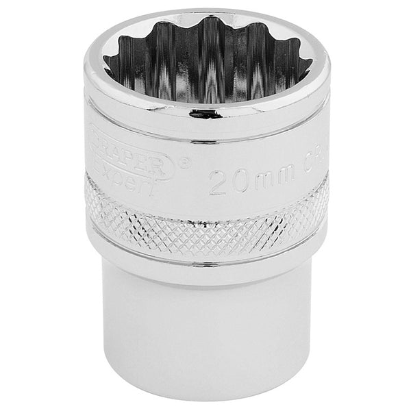 Draper 1/2 12 points Hi-Torq® 20 mm socket 33289.0