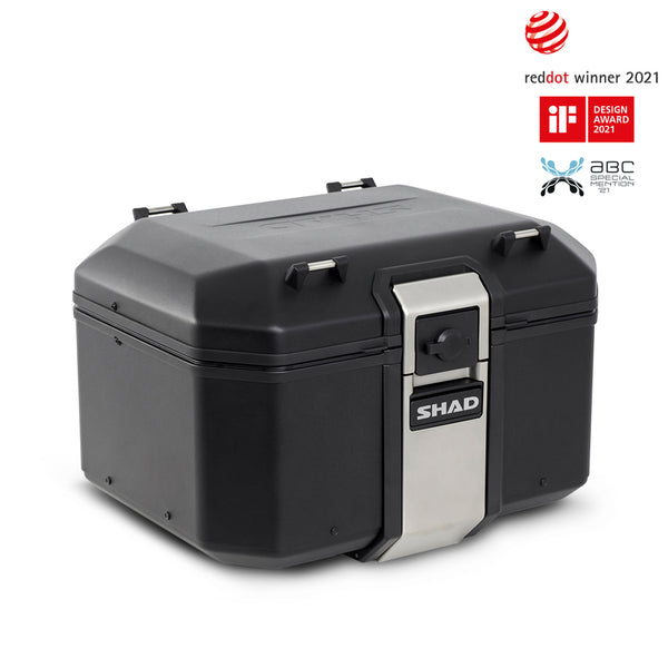 HAD TR48 Top Case - Black Aluminium 48L (D0TR48100B)