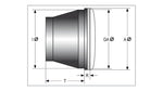 Highsid Principal Insert INSERT LED Type 4 - 7 ”226-018