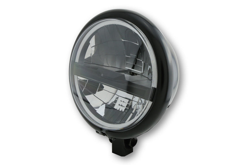 Highsider 5 3/4 "LED Headlight Bates Style Type5, Black 223-213