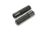 Highsider Coneero Growbar Grip Rubber, 7/8 "(22,2 mm), 132 mm, noir brillant avec des belles polis 315-055