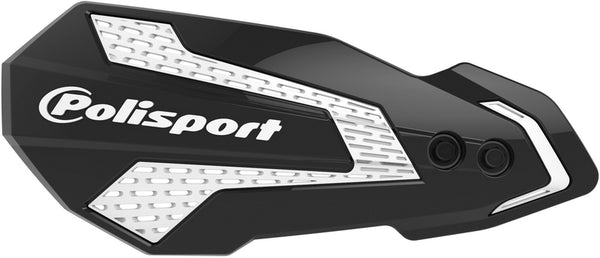 Port de police MX Flow Guards Black / White - Kawasaki KX250F / 450F 8308200038
