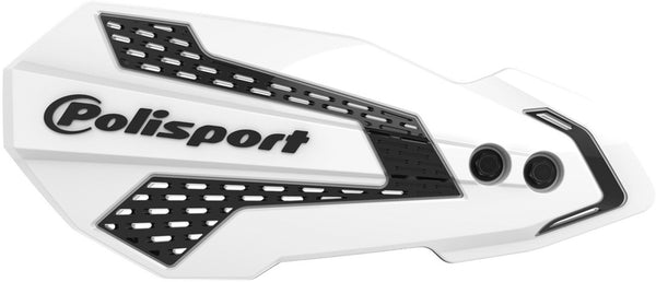 Port de police MX Flow Guards White / Black - Kawasaki KX250F / 450F 8308200039