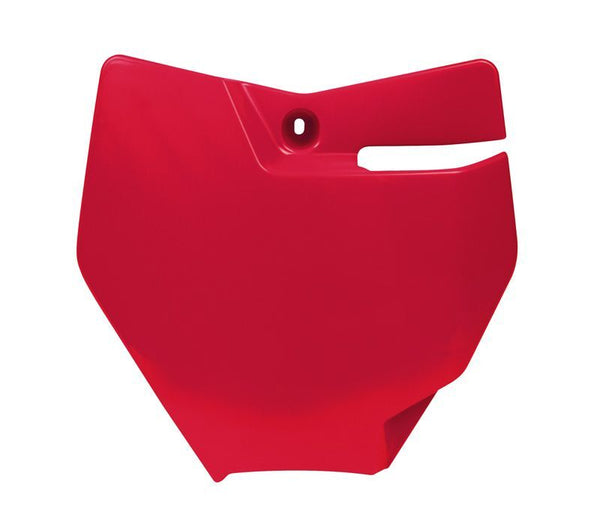 Racetech Front Number Plate - Gas MC85 R -TKTMRG0185