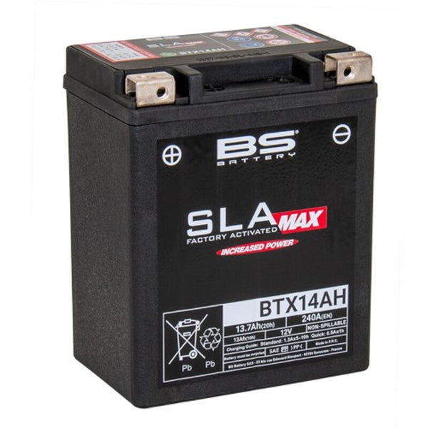 BS BATTERIE SLA MAX ENTENTION - Batterie gratuite - BTX14AH Max FA