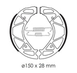 Tecnium Scooter Organic Brake Shoes - BA209 1114349