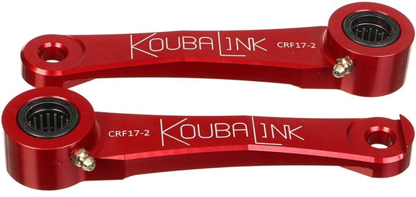 Kit de baisse de Koubalink (31,8 - 38,1 mm) Red - Honda CRF17-2