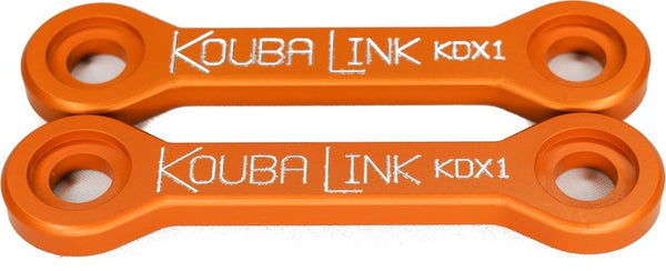 Kit de baisse de Koubalink (29,2 mm) Orange - Kawasaki KDX200 / 220 KDX1