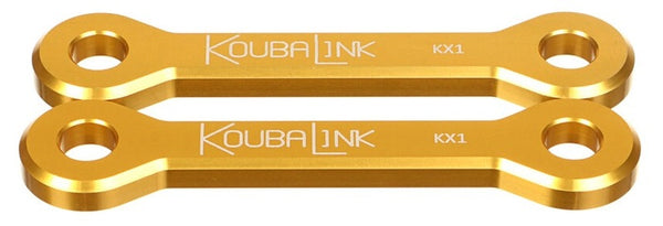 Kit de baisse de Koubalink (25,4 mm) Gold - Kawasaki KX125 / 250 KX1