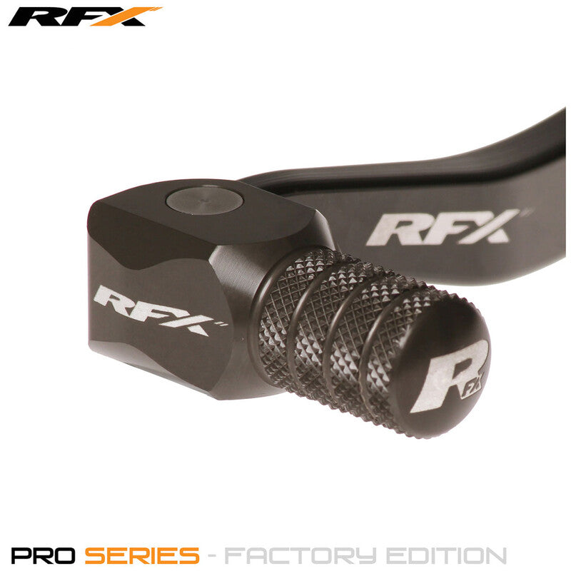 RFX Flex + Factory Edition Gear Pedal (Titan anodisé noir / dur) - KTM SX85 SX / XC -W / TPI 125/150 FXGP5110099HA