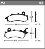 Tecnium Street Organic Brake Poussinets - MA458 1119015