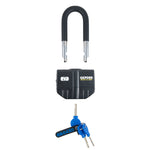 Oxford Boss Alarm Lock 16mm + Chain 12mm x 1.5m LK481