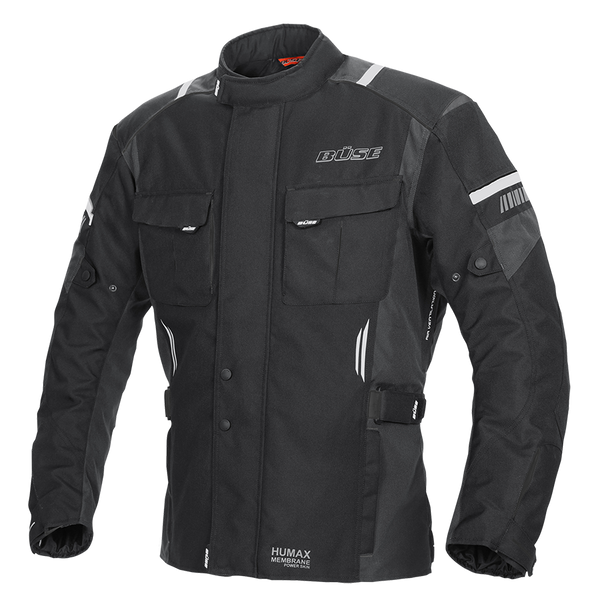 Buse textile mc veste Breno Pro Black