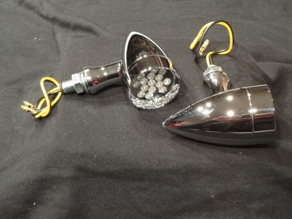 Accès à l'accès aux blinkers Bullet LED Chromium