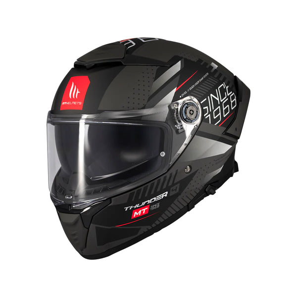 Mt Helmets Integral MC Helmet Thunder 4 Sv Luminence D1