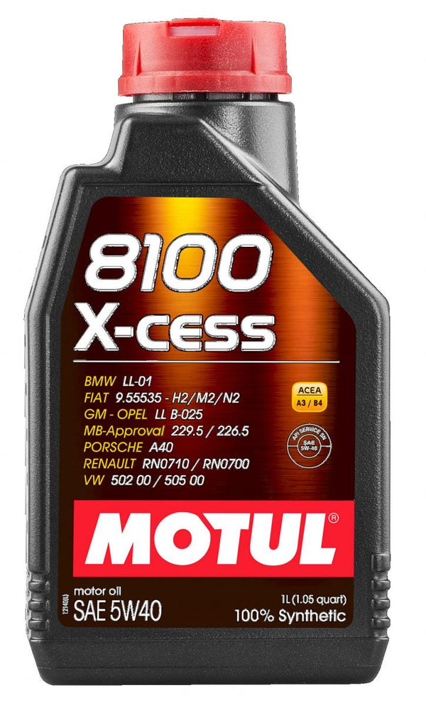 MOTUL 8100 X-CESS 5W40 1L (12pcs / carton)